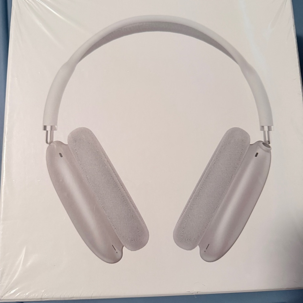 Over-Ear Headphones in Silver (not apple)